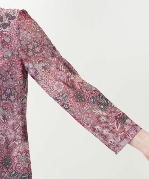 Leilian / レリアン カットソー | プリントピンタックカットソー【BINDA】 | 詳細13