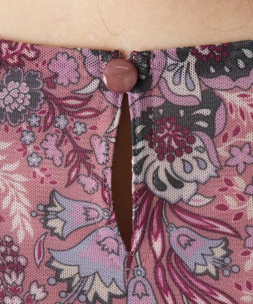 Leilian / レリアン カットソー | プリントピンタックカットソー【BINDA】 | 詳細15