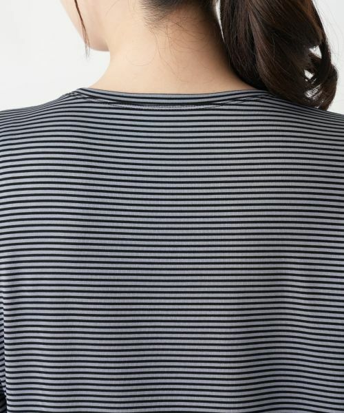 Leilian / レリアン カットソー | 刺繍ボーダーカットソー | 詳細14