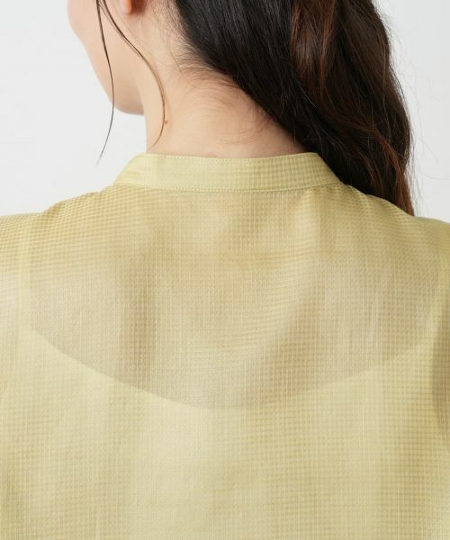 Leilian / レリアン シャツ・ブラウス | スタンドカラーブラウス【Leilian WHITE LABEL】 | 詳細14