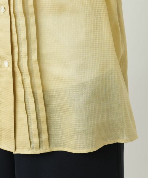 Leilian / レリアン シャツ・ブラウス | スタンドカラーブラウス【Leilian WHITE LABEL】 | 詳細16