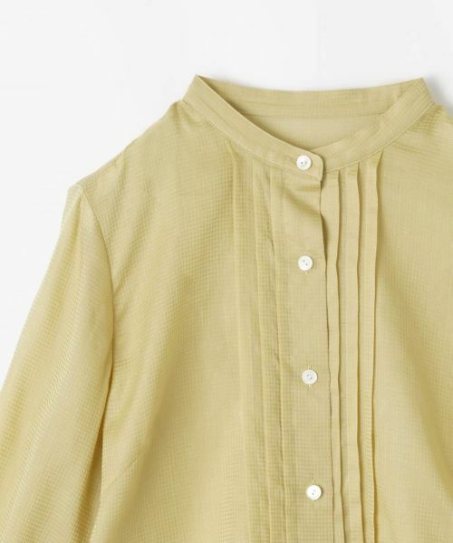 Leilian / レリアン シャツ・ブラウス | スタンドカラーブラウス【Leilian WHITE LABEL】 | 詳細26