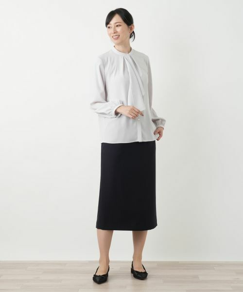 Leilian / レリアン シャツ・ブラウス | ドレープブラウス | 詳細1