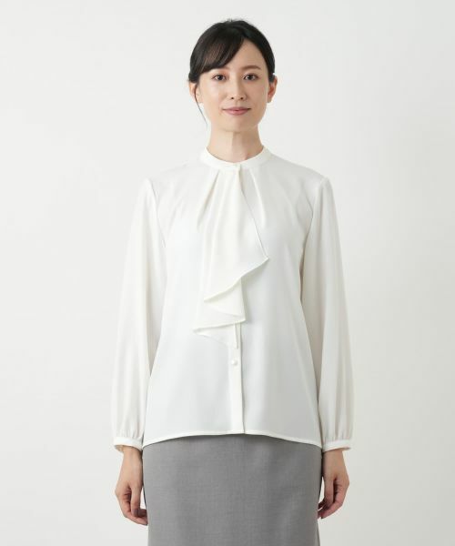 Leilian / レリアン シャツ・ブラウス | ドレープブラウス | 詳細10