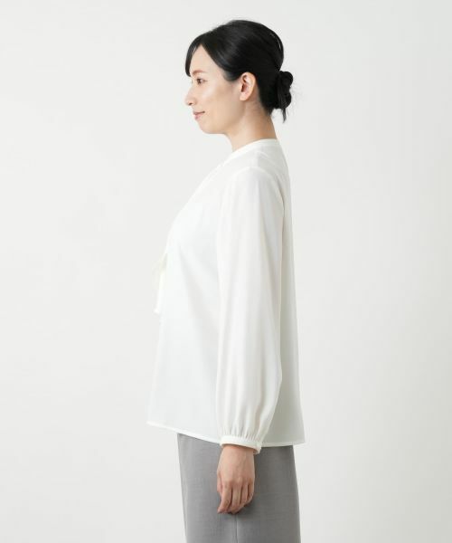 Leilian / レリアン シャツ・ブラウス | ドレープブラウス | 詳細11