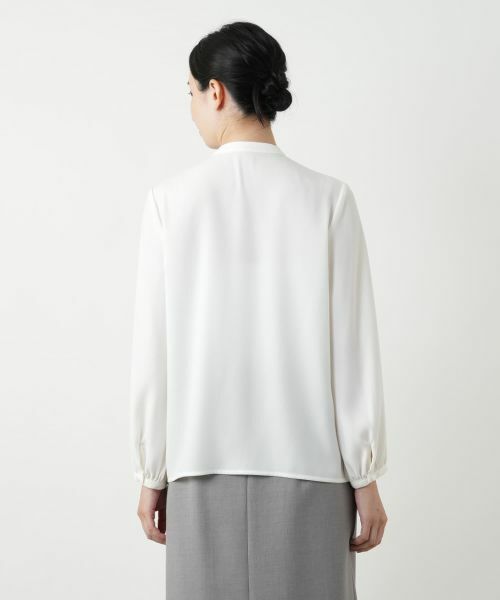 Leilian / レリアン シャツ・ブラウス | ドレープブラウス | 詳細12