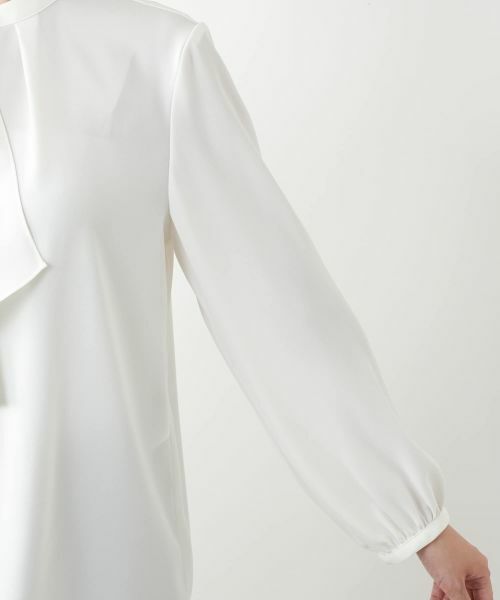 Leilian / レリアン シャツ・ブラウス | ドレープブラウス | 詳細15