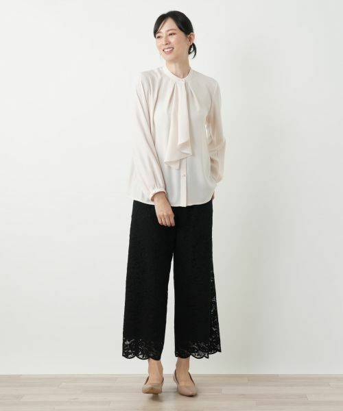 Leilian / レリアン シャツ・ブラウス | ドレープブラウス | 詳細4