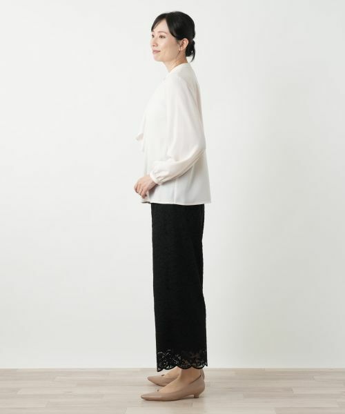 Leilian / レリアン シャツ・ブラウス | ドレープブラウス | 詳細5