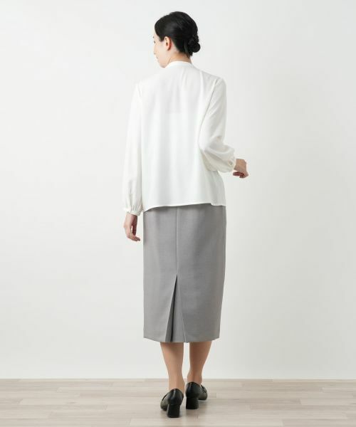 Leilian / レリアン シャツ・ブラウス | ドレープブラウス | 詳細9