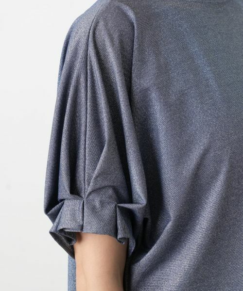 Leilian / レリアン カットソー | ラメタックスリーブカットソー | 詳細12