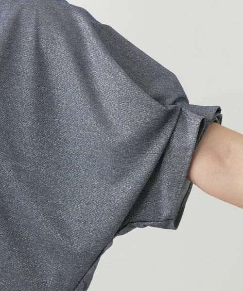 Leilian / レリアン カットソー | ラメタックスリーブカットソー | 詳細9
