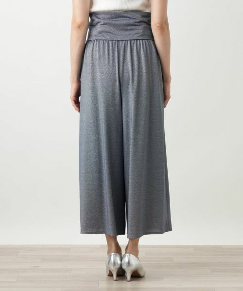 Leilian / レリアン その他パンツ | ラメワイドパンツ | 詳細6