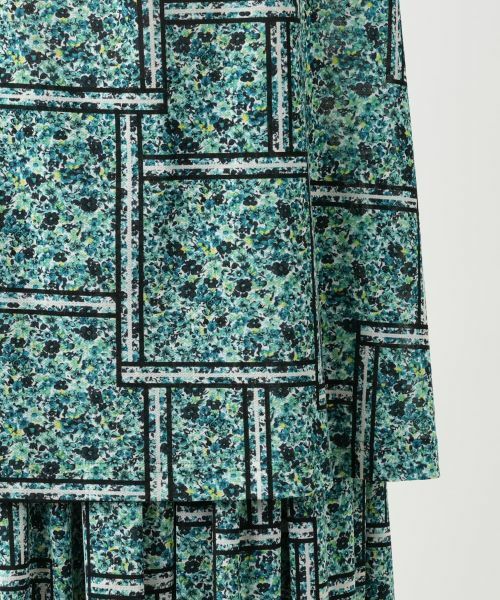 Leilian / レリアン シャツ・ブラウス | フラワー柄クルーネックブラウス | 詳細13