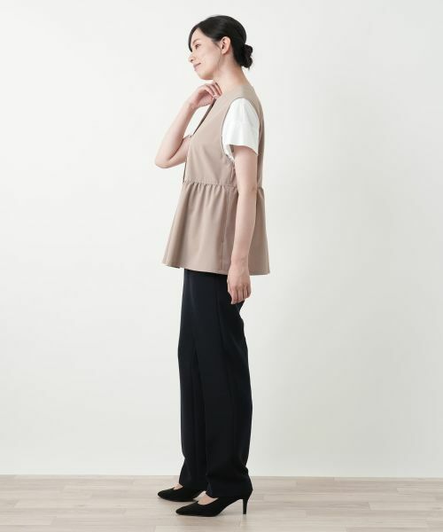 Leilian / レリアン テーラードジャケット | フレアベスト | 詳細5