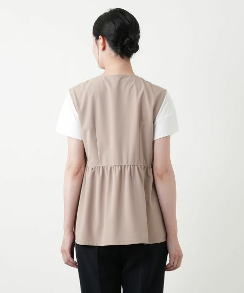 Leilian / レリアン テーラードジャケット | フレアベスト | 詳細9