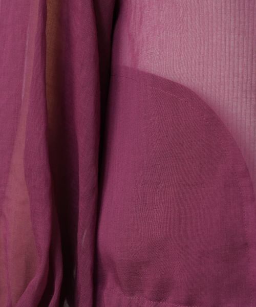 Leilian / レリアン その他アウター | ノーカラーシアーブルゾン | 詳細16