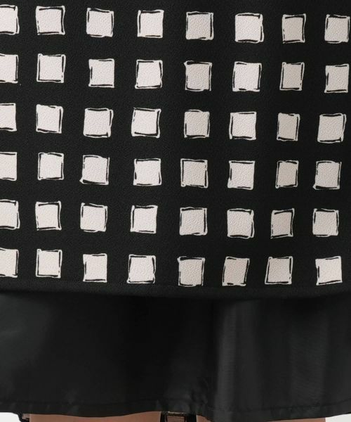 Leilian / レリアン ドレス | 格子柄フレアワンピース | 詳細12