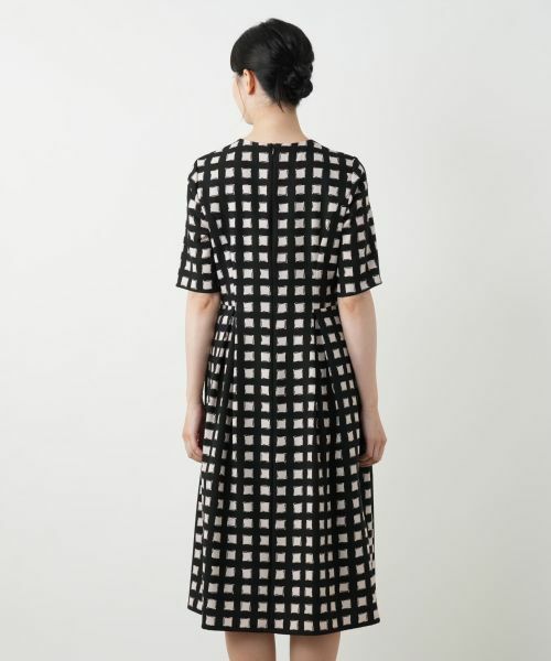Leilian / レリアン ドレス | 格子柄フレアワンピース | 詳細6