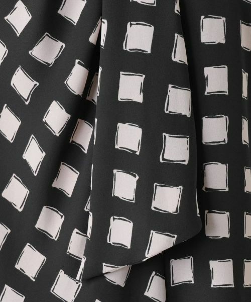 Leilian / レリアン シャツ・ブラウス | ボウタイ風格子柄ブラウス | 詳細12