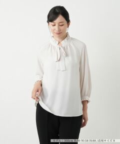 Leilian / レリアン シャツ・ブラウス | ウォッシャブル七分袖ブラウス