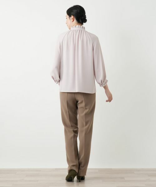 Leilian / レリアン シャツ・ブラウス | ウォッシャブル七分袖ブラウス | 詳細10
