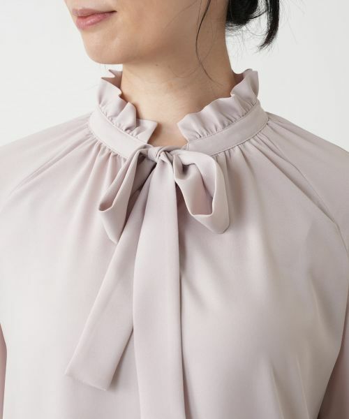 Leilian / レリアン シャツ・ブラウス | ウォッシャブル七分袖ブラウス | 詳細14