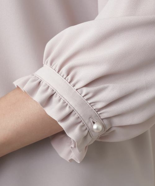 Leilian / レリアン シャツ・ブラウス | ウォッシャブル七分袖ブラウス | 詳細19