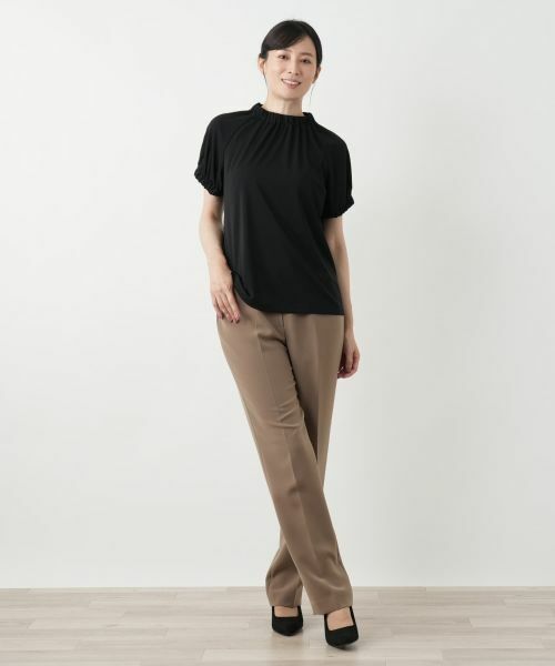 Leilian / レリアン シャツ・ブラウス | ギャザーブラウス | 詳細1