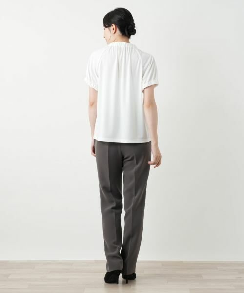 Leilian / レリアン シャツ・ブラウス | ギャザーブラウス | 詳細6