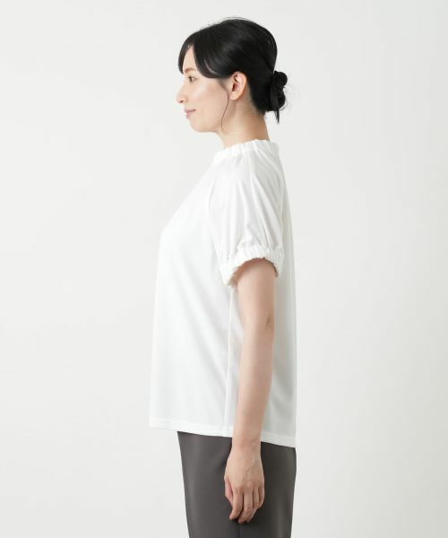 Leilian / レリアン シャツ・ブラウス | ギャザーブラウス | 詳細8