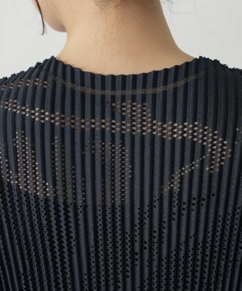 Leilian / レリアン シャツ・ブラウス | 透かし編みビッグスリーブブラウス | 詳細14