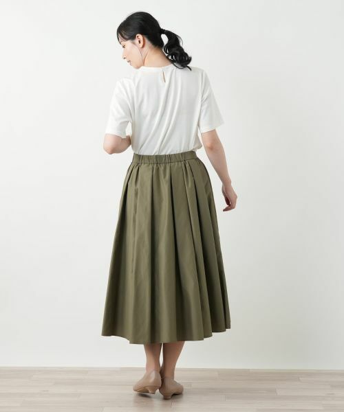 Leilian / レリアン ミニ・ひざ丈スカート | 洗えるギャザースカート | 詳細15