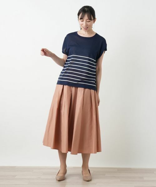 Leilian / レリアン ミニ・ひざ丈スカート | 洗えるギャザースカート | 詳細16