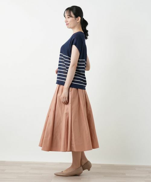 Leilian / レリアン ミニ・ひざ丈スカート | 洗えるギャザースカート | 詳細17