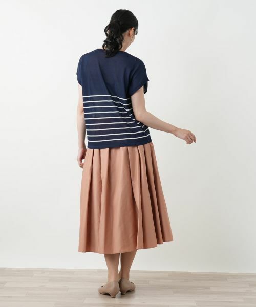 Leilian / レリアン ミニ・ひざ丈スカート | 洗えるギャザースカート | 詳細18