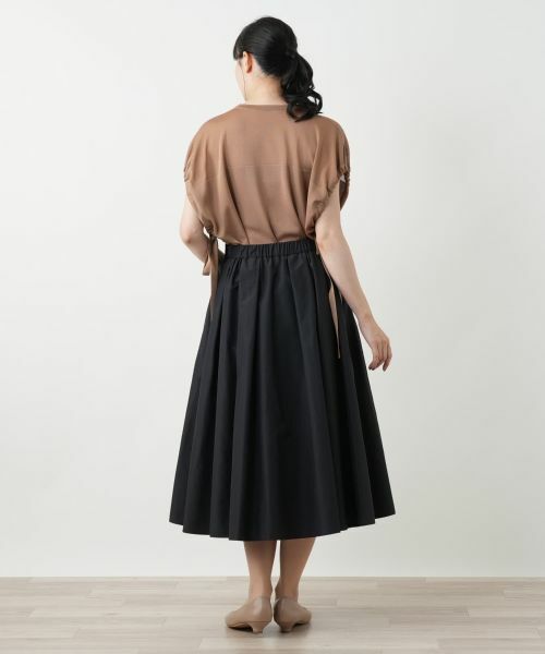 Leilian / レリアン ミニ・ひざ丈スカート | 洗えるギャザースカート | 詳細6