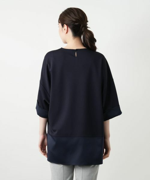 Leilian / レリアン カットソー | 切替チュニックカットソー | 詳細9