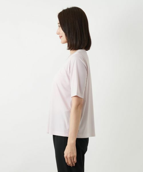 Leilian / レリアン カットソー | ビジューネックカットソー | 詳細8