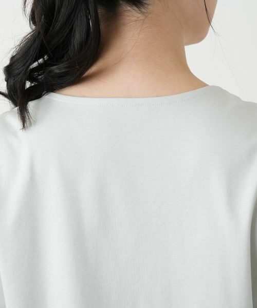 Leilian / レリアン Tシャツ | スクエアネックカットソー | 詳細14
