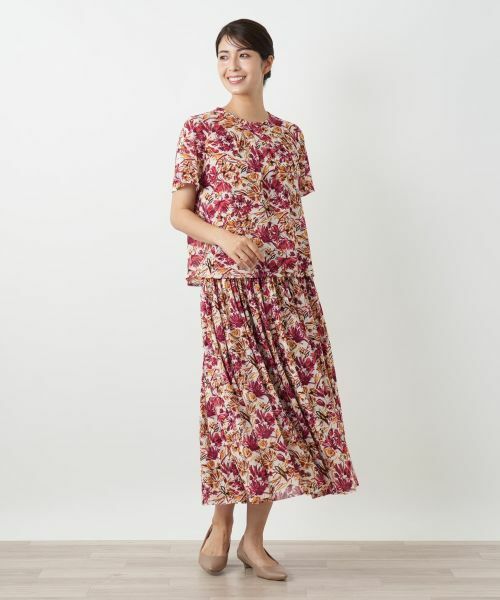 Leilian / レリアン シャツ・ブラウス | プリントブラウス | 詳細1