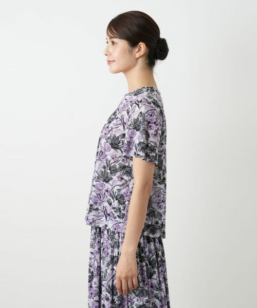 Leilian / レリアン シャツ・ブラウス | プリントブラウス | 詳細8