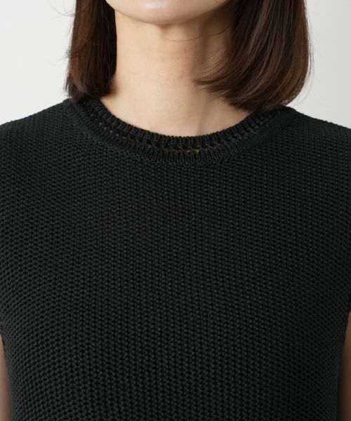 Leilian / レリアン テーラードジャケット | 透かし編みフリンジベスト【Leilian WHITE LABEL】 | 詳細10