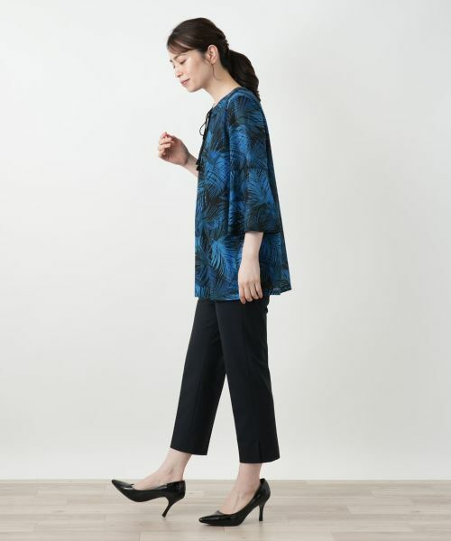 Leilian / レリアン シャツ・ブラウス | プリントフレアブラウス【Leilian WHITE LABEL】 | 詳細14