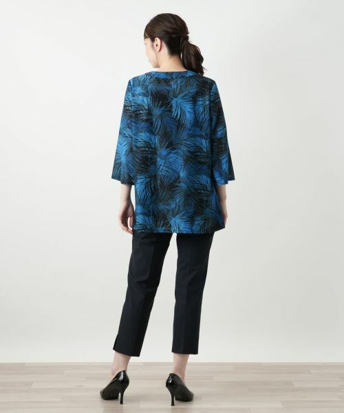 Leilian / レリアン シャツ・ブラウス | プリントフレアブラウス【Leilian WHITE LABEL】 | 詳細15