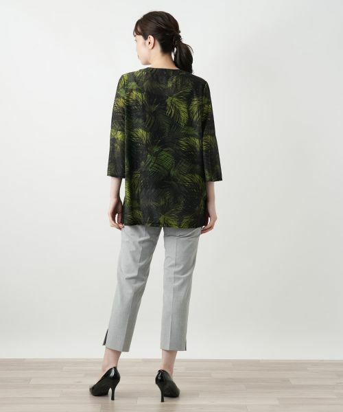 Leilian / レリアン シャツ・ブラウス | プリントフレアブラウス【Leilian WHITE LABEL】 | 詳細3