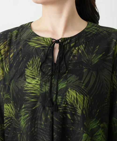 Leilian / レリアン シャツ・ブラウス | プリントフレアブラウス【Leilian WHITE LABEL】 | 詳細7