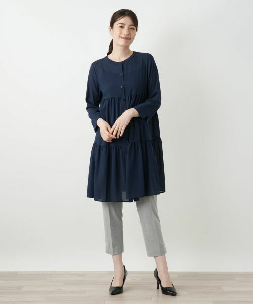 Leilian / レリアン シャツ・ブラウス | ティアードブラウス【Leilian WHITE LABEL】 | 詳細1