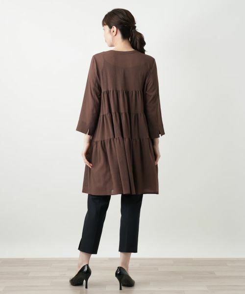 Leilian / レリアン シャツ・ブラウス | ティアードブラウス【Leilian WHITE LABEL】 | 詳細6