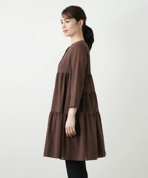 Leilian / レリアン シャツ・ブラウス | ティアードブラウス【Leilian WHITE LABEL】 | 詳細8